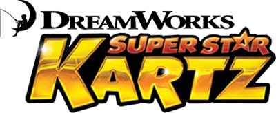 Dreamworks Super Star Kartz logo for Wii